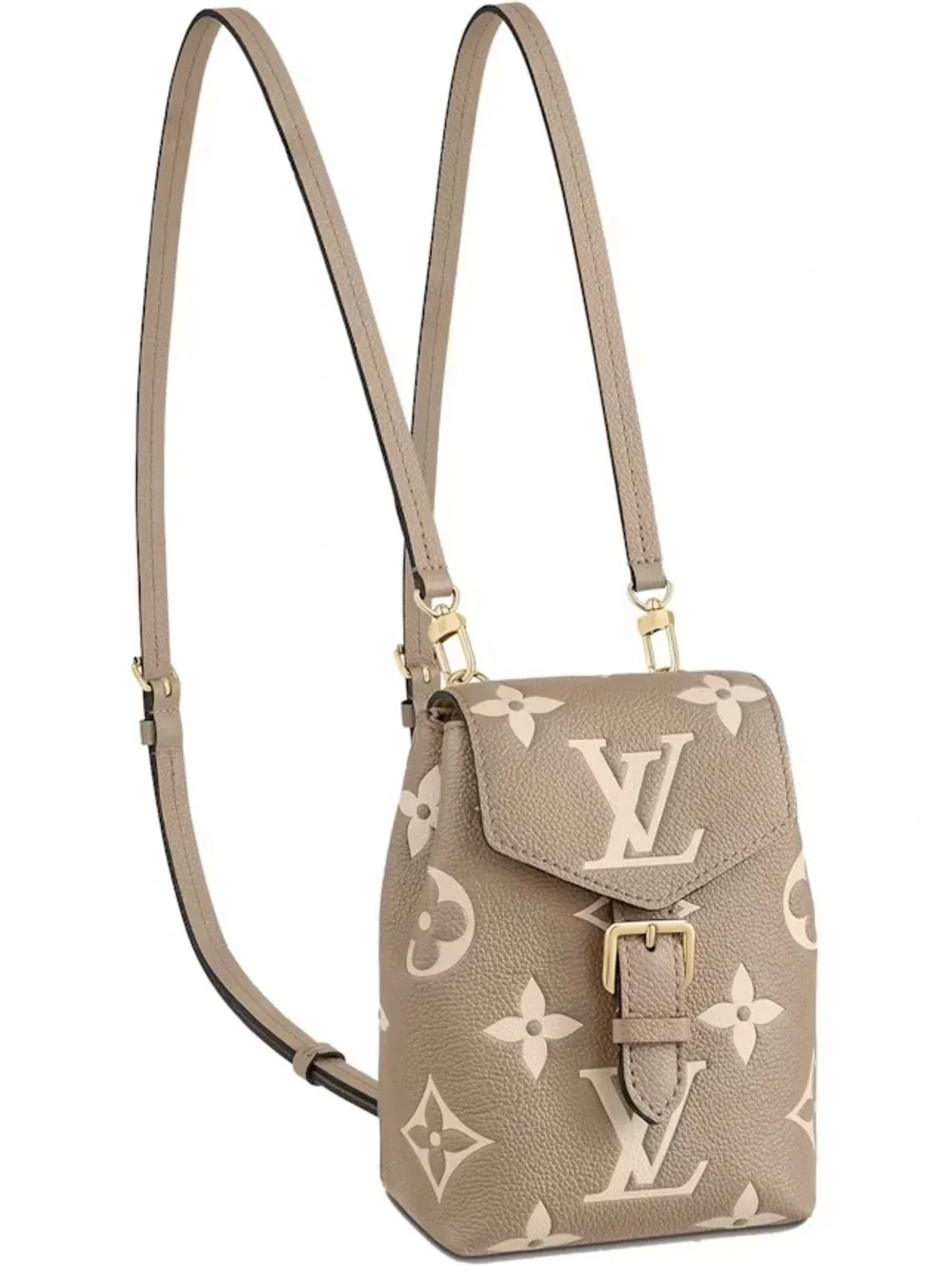 ‼️Authentic Louis Vuitton Empreinte Monogram Gaint Leather Small Backpack